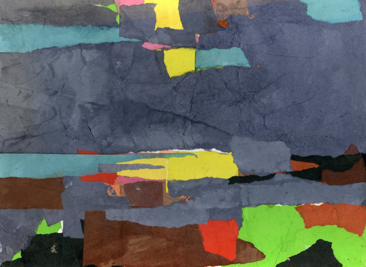 The Wash 2, 2024 (collage) av Shaun Carey