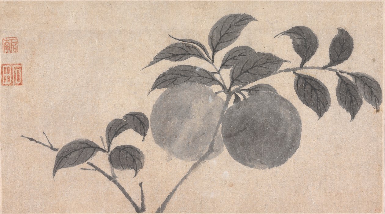 Branch of Fruit Bearing Tree av Shen Zhou