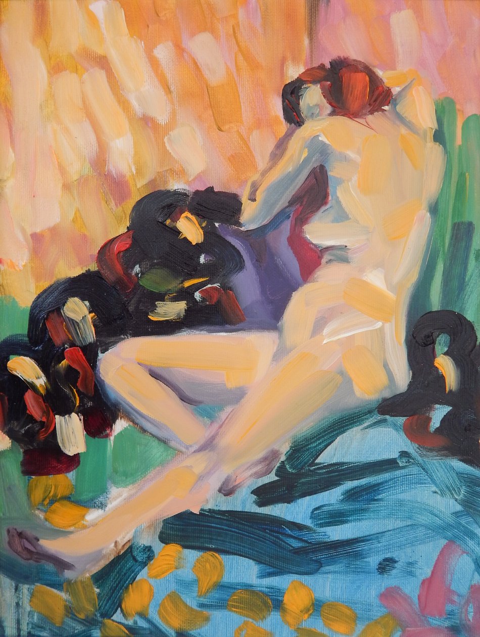 Ett ögonblicks kontemplation, 2010 av Sheri Gee