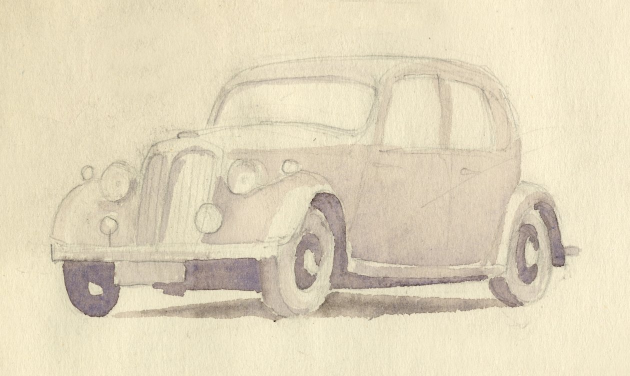 Bil, 1951. av Shirley Markham