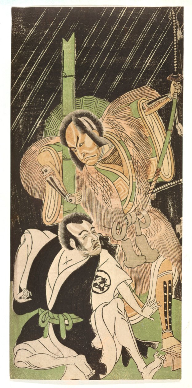 "Actors as Samurai", 1700-talet av Shunsho