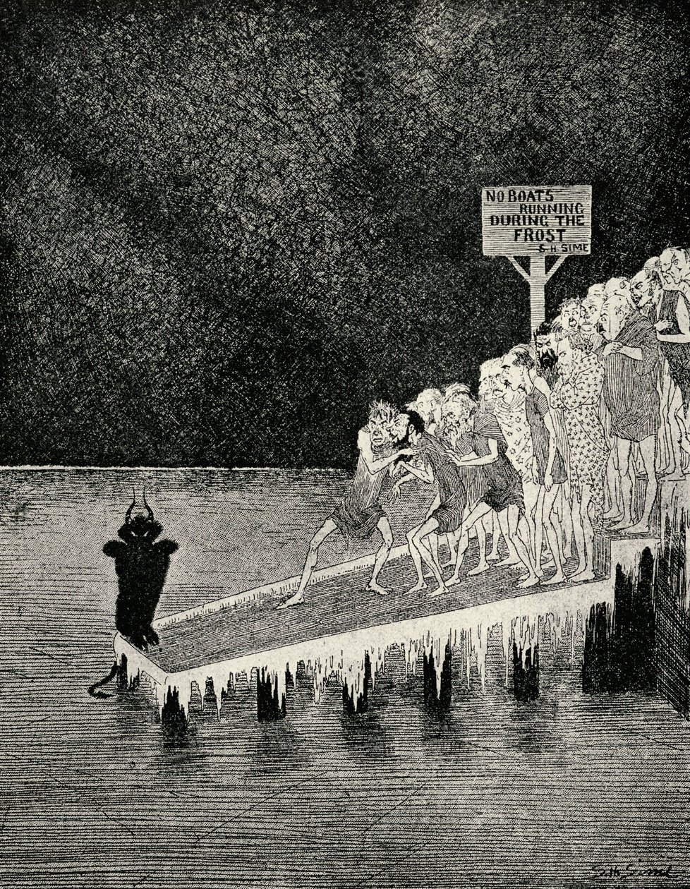The Banks of the Styx av Sidney Herbert Sime