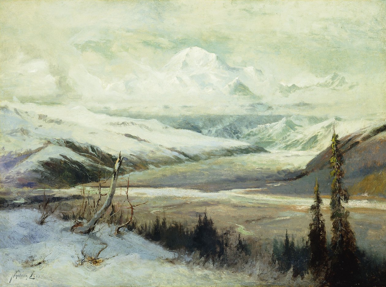 Mount Mckinley av Sidney Laurence