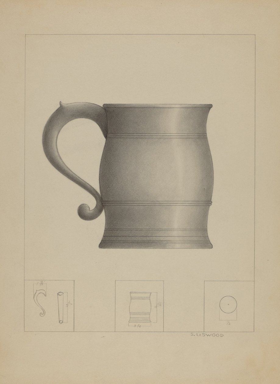 Tennmugg av Sidney Liswood