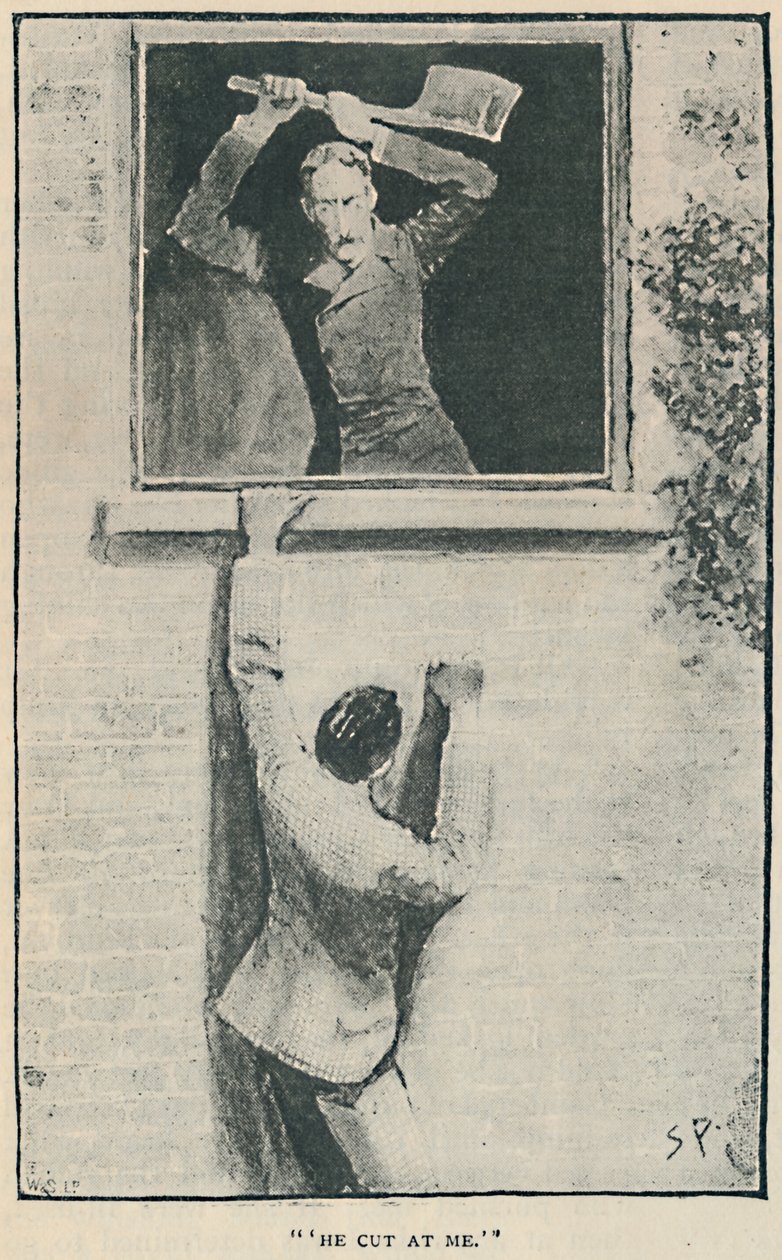 Han skär i mig, 1892 av Sidney Paget