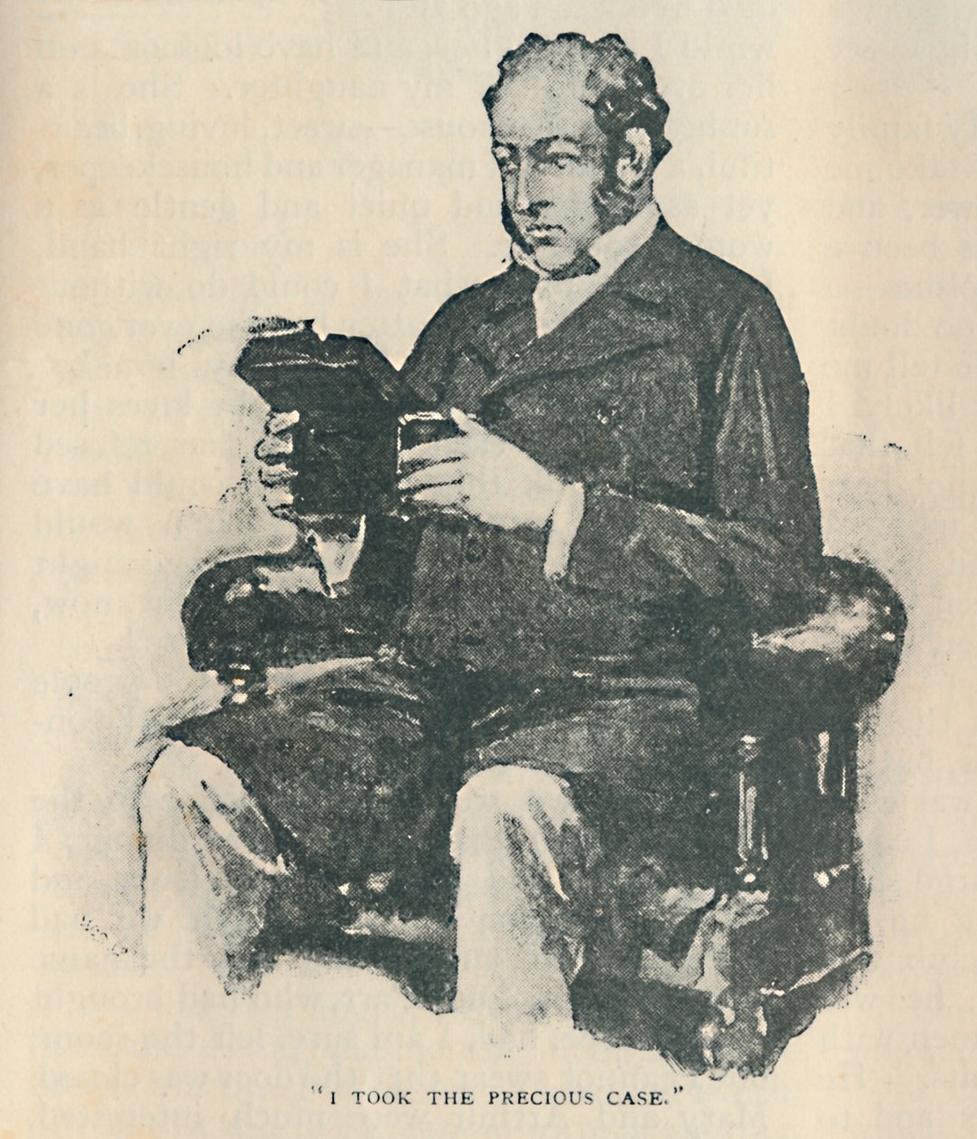 Jag tog det dyrbara fallet, 1892 av Sidney Paget