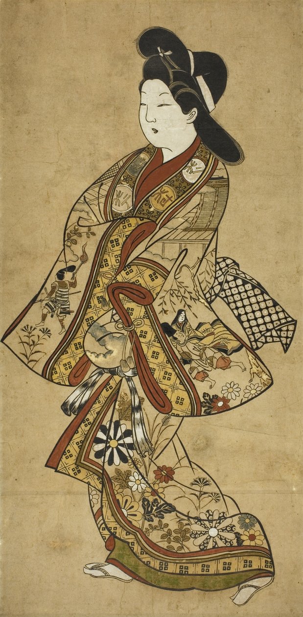 En skönhetsvandring, 1600-talet av Sigimura Jihei