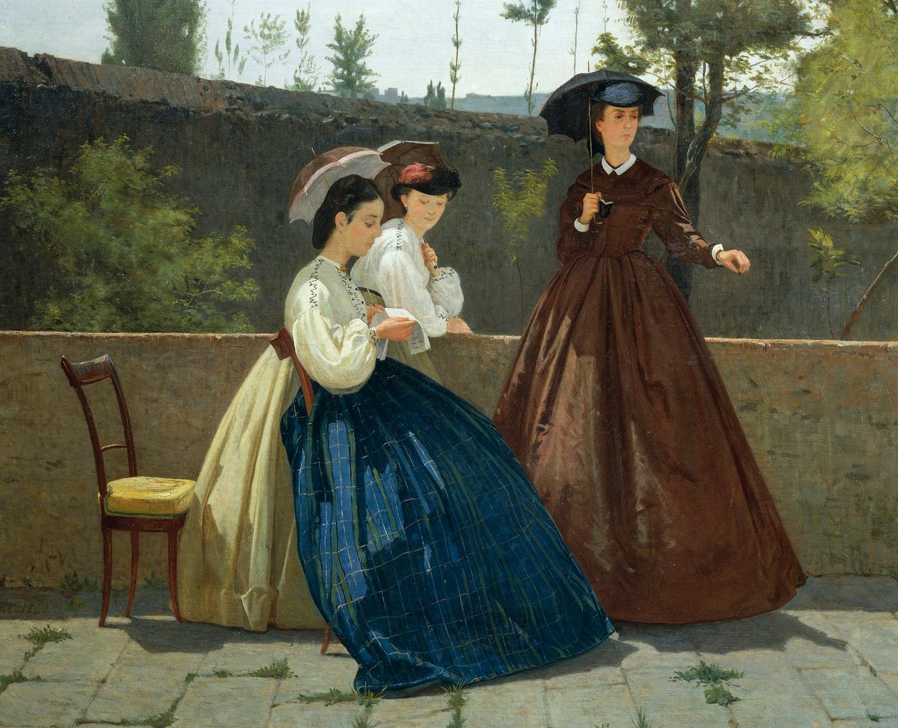 Allmosor av Silvestro Lega