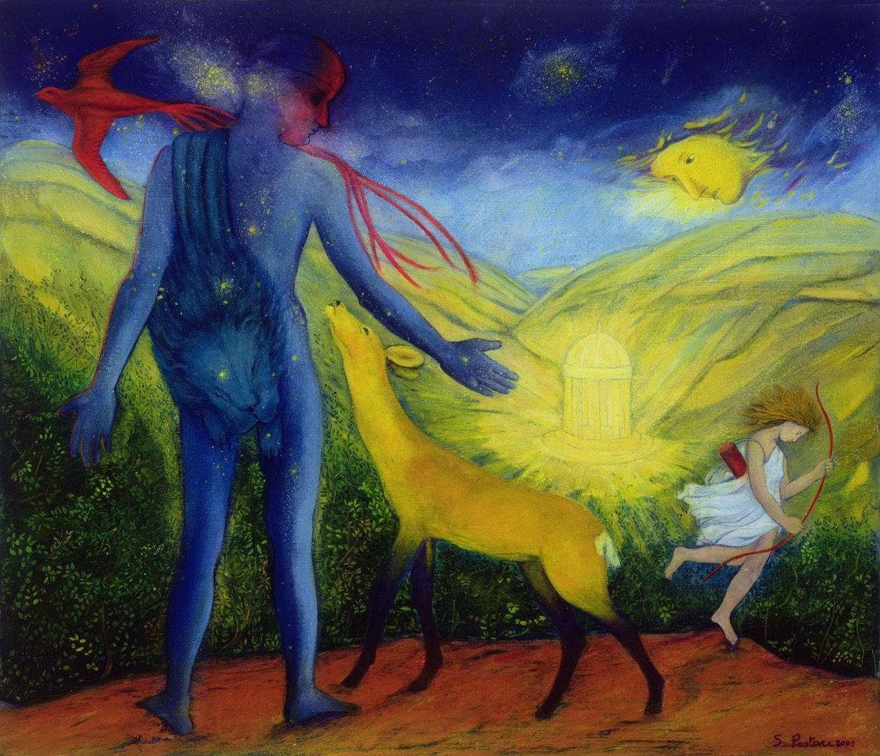 Hercules and the Golden Hind, 2008 av Silvia Pastore