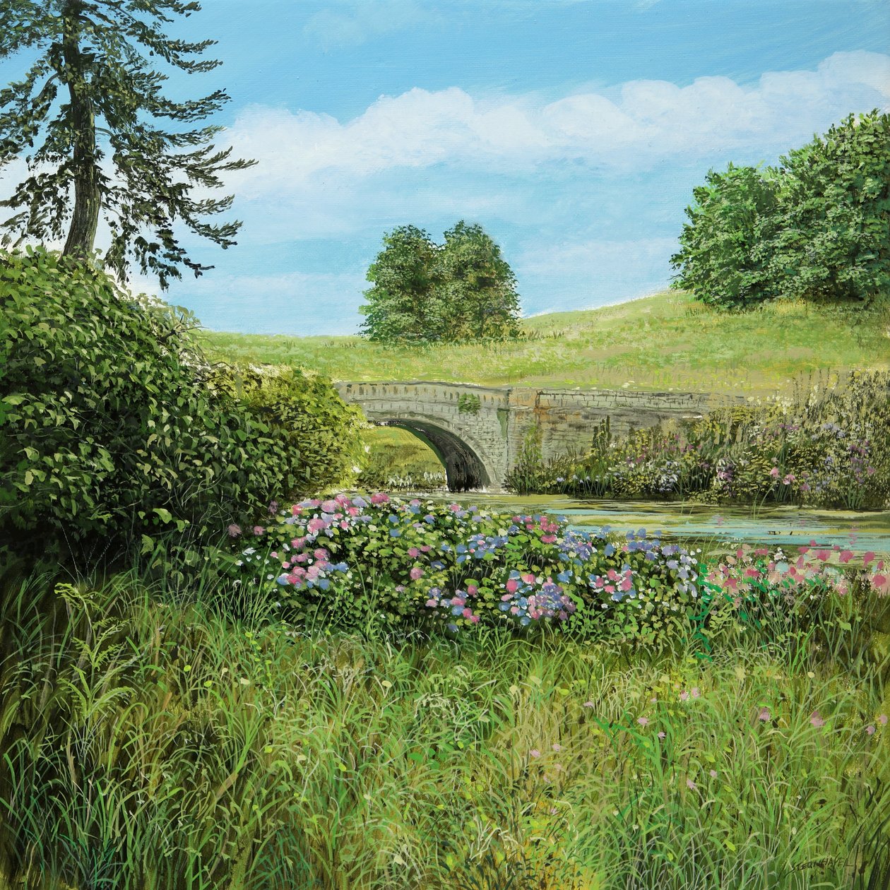 Minted Garden 1 av Silvian Sternhagel
