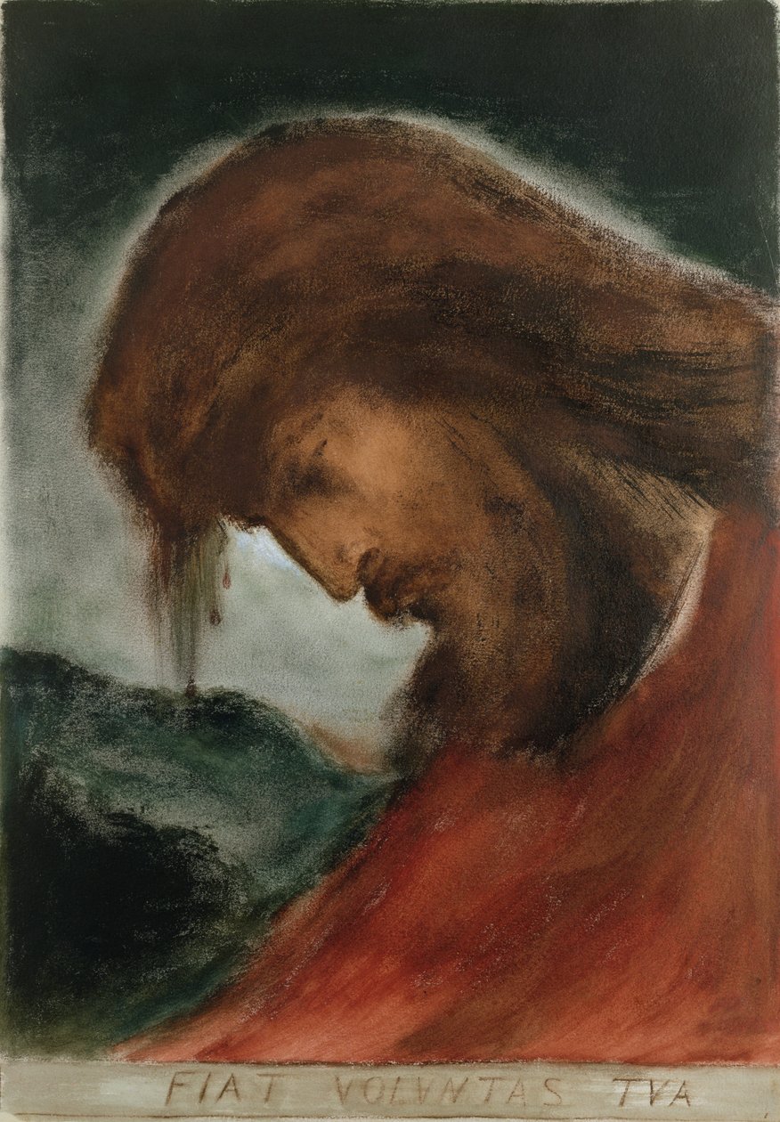 Må din vilja ske (wc) av Simeon Solomon