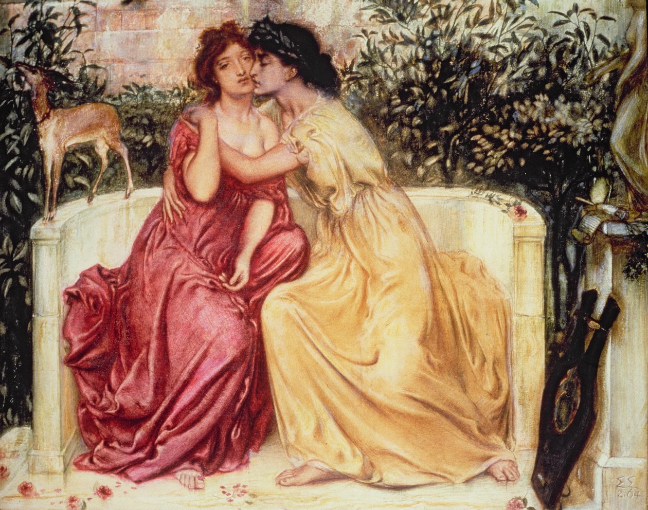 Älskarna av Simeon Solomon