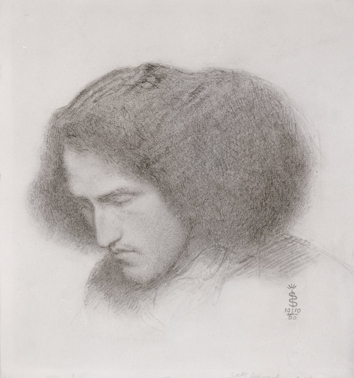 Självporträtt av Simeon Solomon
