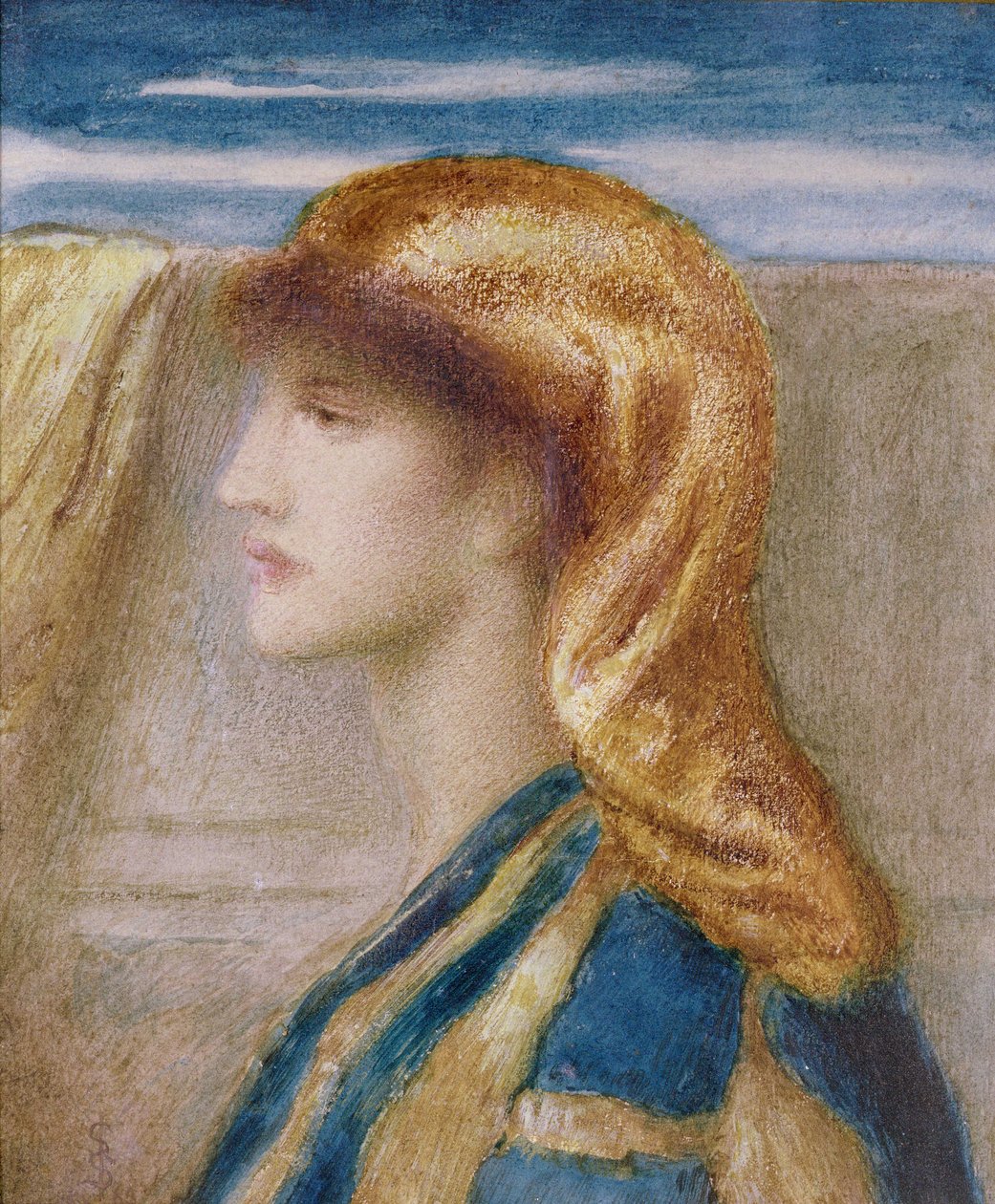 Den gyllene huvudbonaden av Simeon Solomon