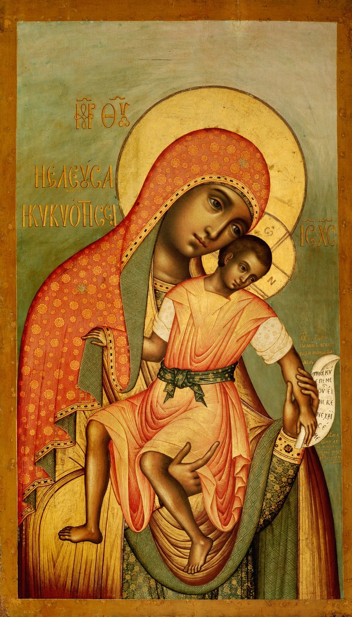 Virgin Eleousa of Kykkos av Simon Ushakov