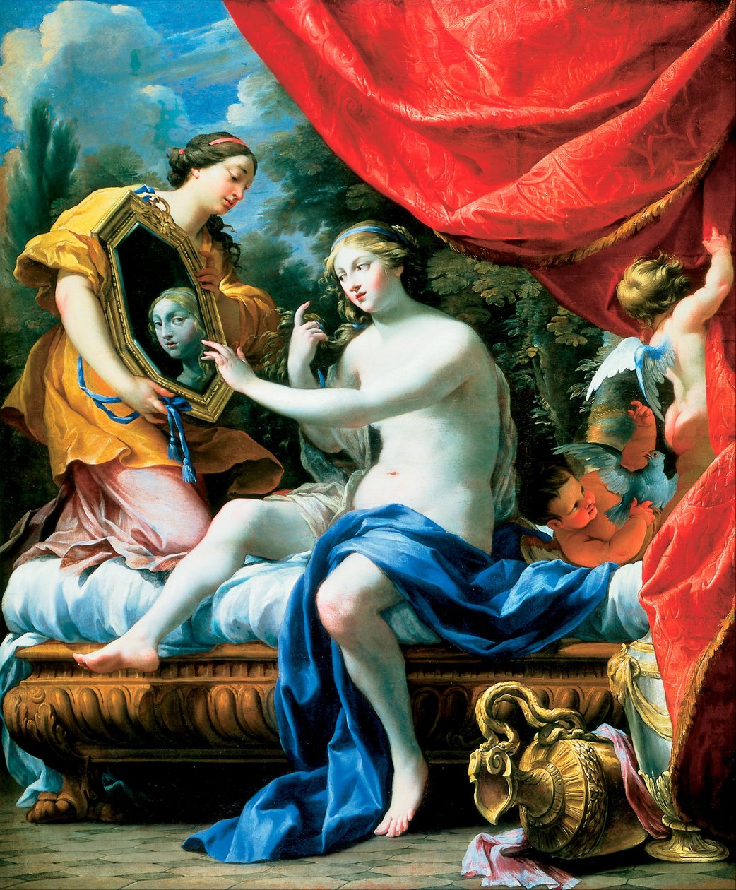 The Toilette of Venus av Simon Vouet
