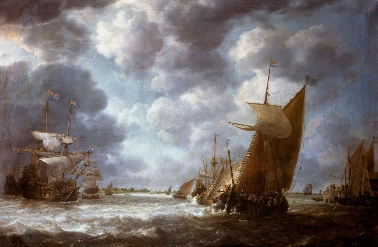Rörligt hav av Simon de Vlieger