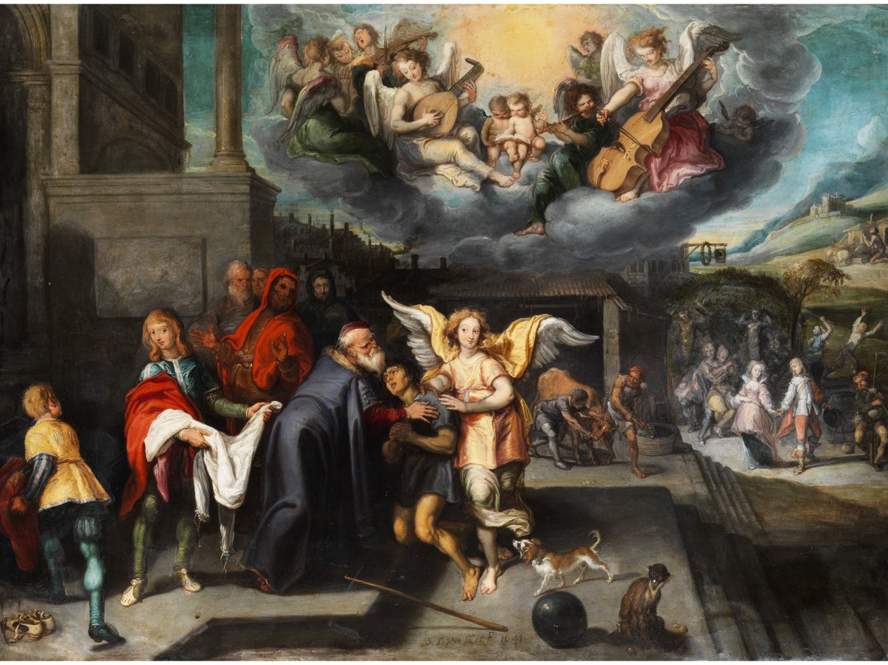 Homecoming av den förlorade sonen av Simon de Vos