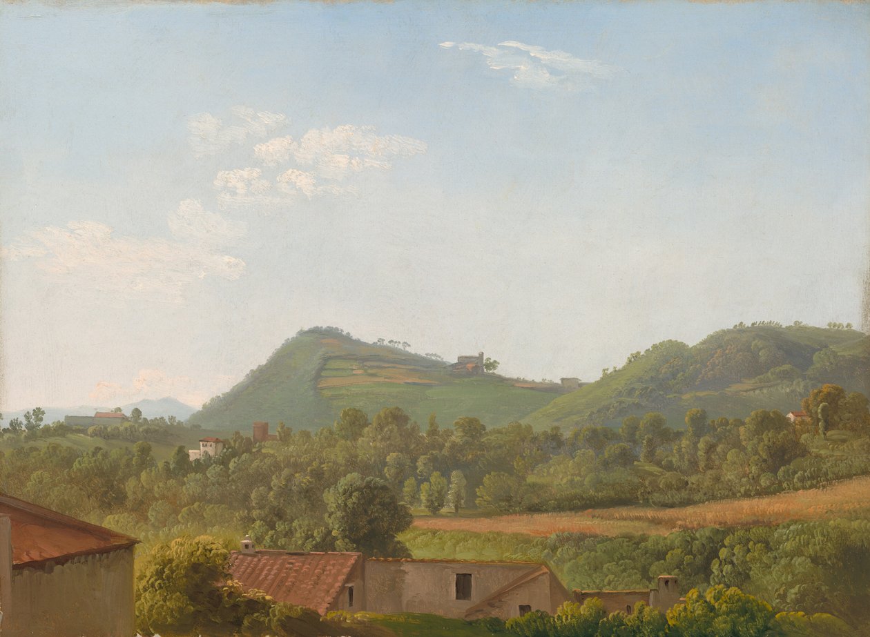 Utsikt nära Neapel, ca. 1806. av Simon Alexandre Clément Denis