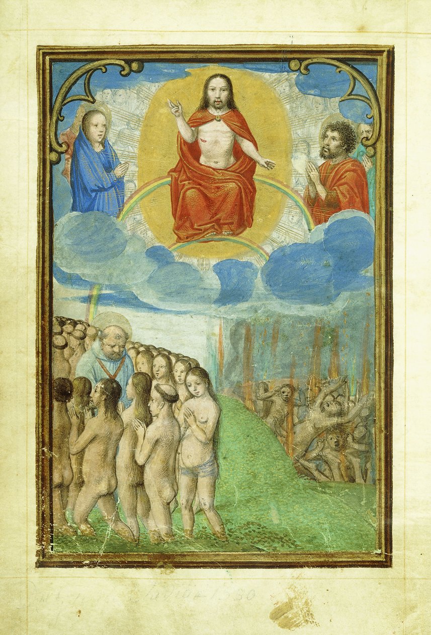 Sista domen, 1520-talet av Simon Bening