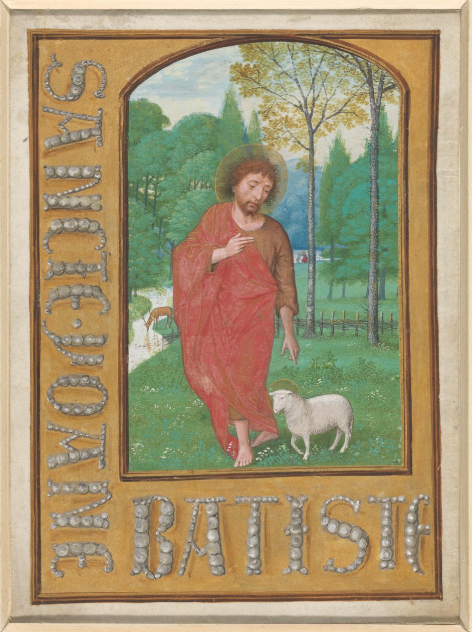 Sankt Johannes Döparen av Simon Bening