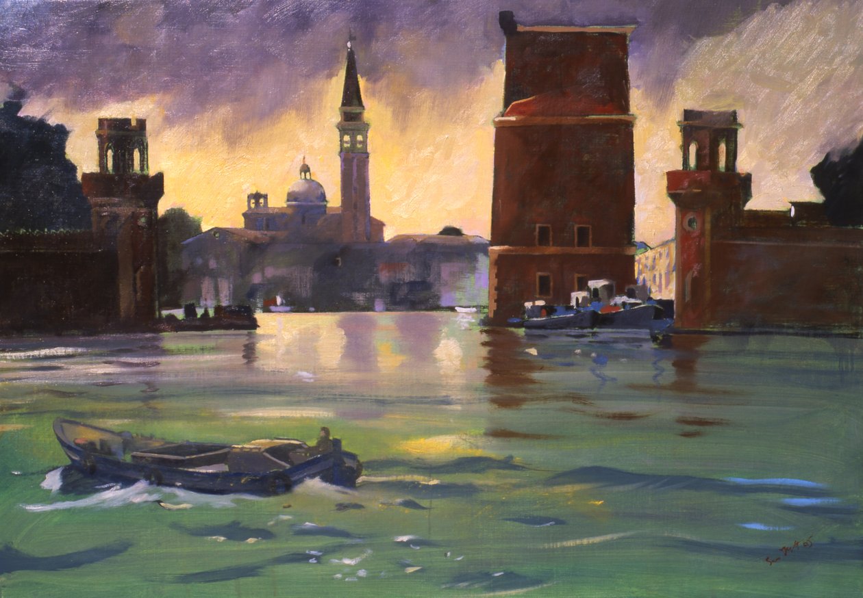 Arsenale, 2005 (akvarell på papper) av Simon Fletcher