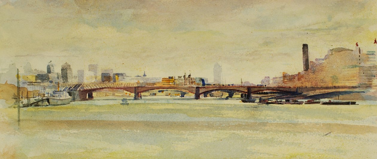 London river nr 2 av Simon Fletcher