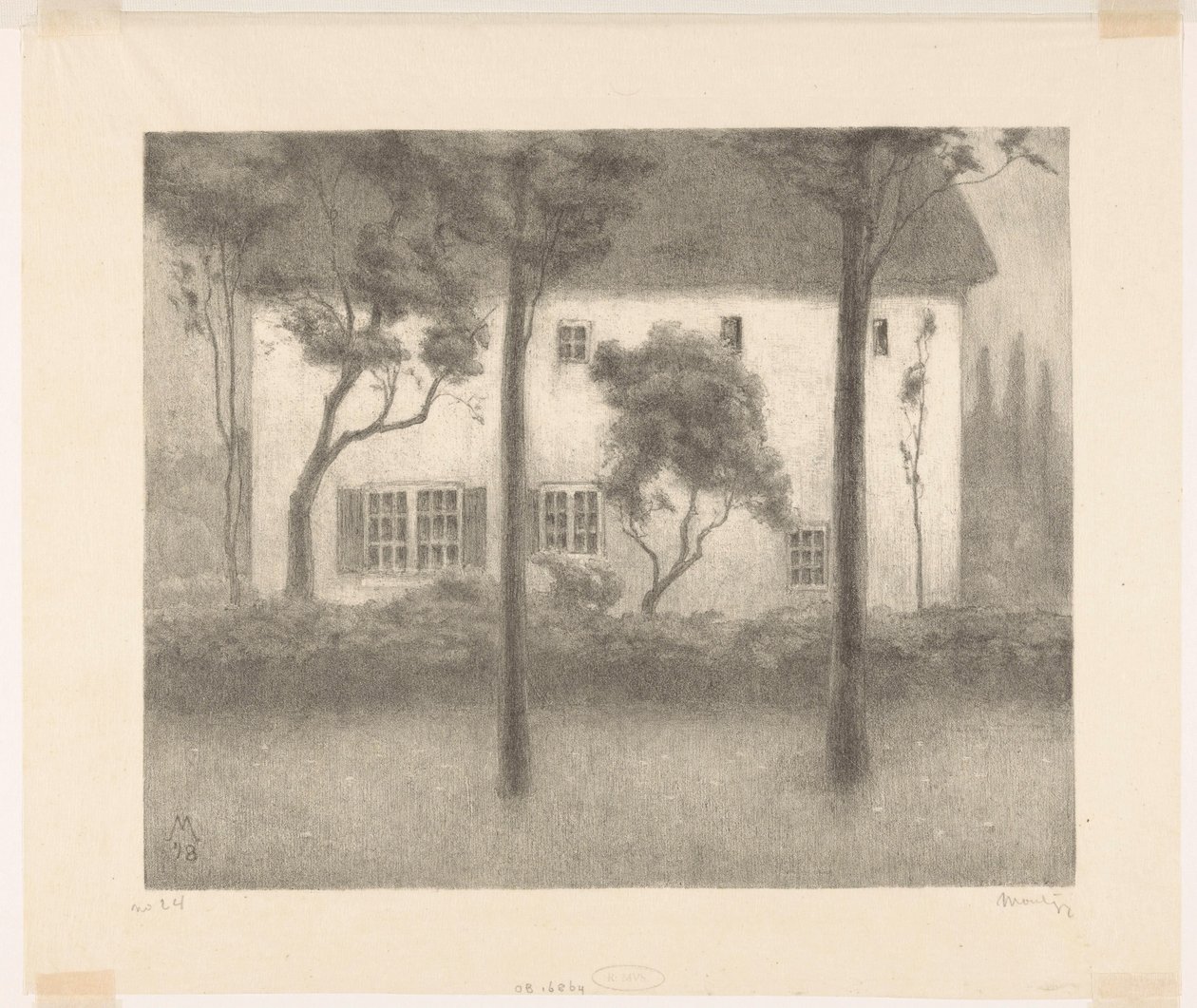 Hus av Simon Moulijn (signed by artist)
