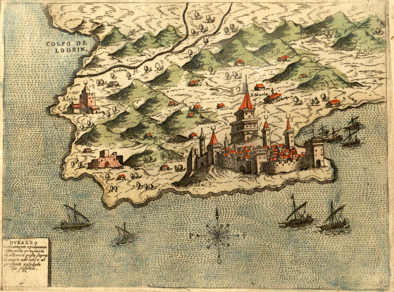 Durrës Pinargenti 1573 av Simon Pinargenti
