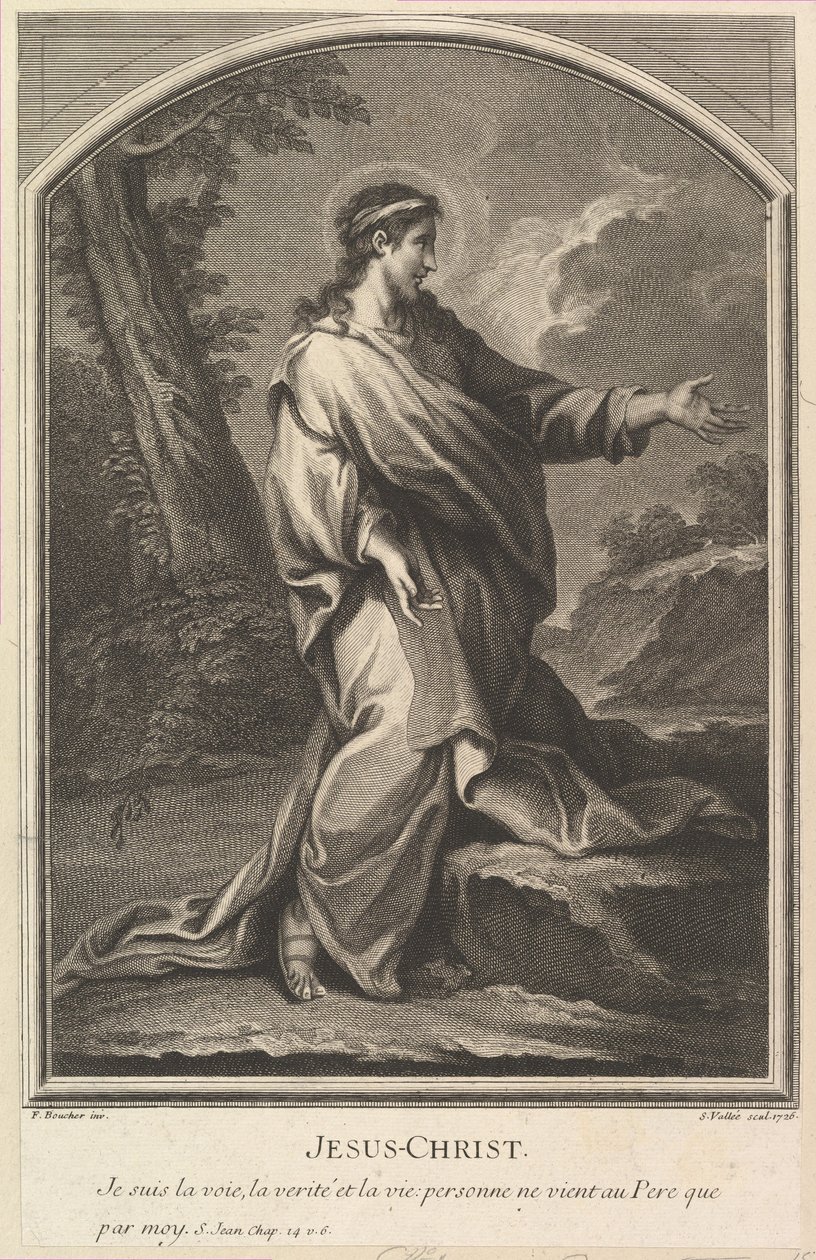 Jesus Kristus, 1726. av Simon Vallee