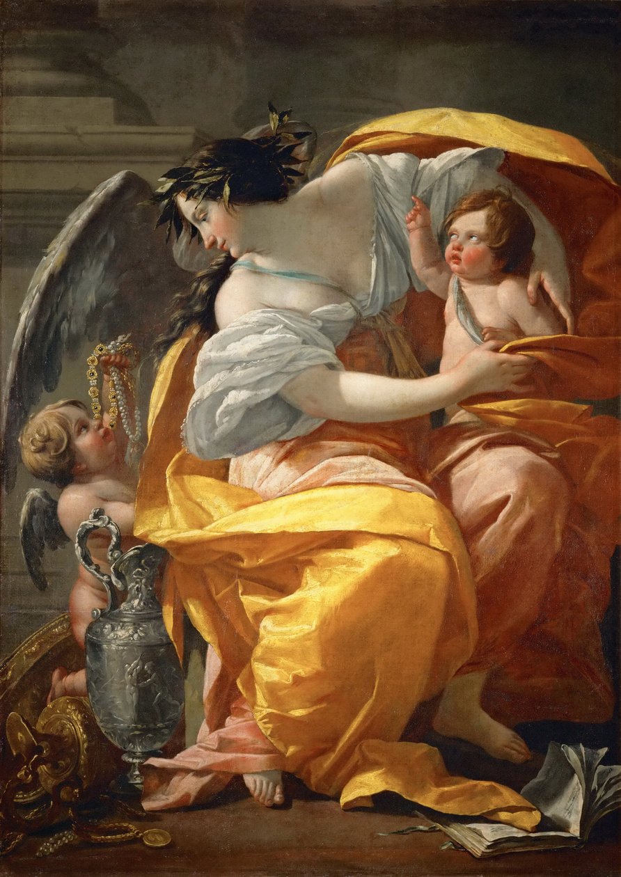 Allegory of Wealth av Simon Vouet