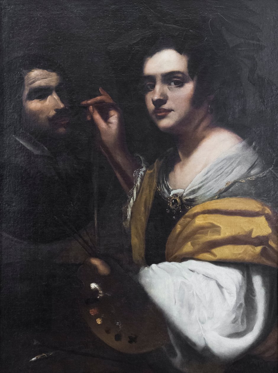 Allegori över måleri av Simon Vouet