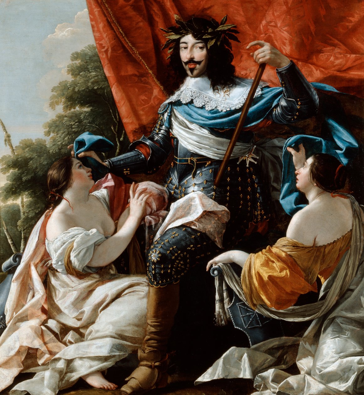 Ludvig XIII, 1600-talet av Simon Vouet