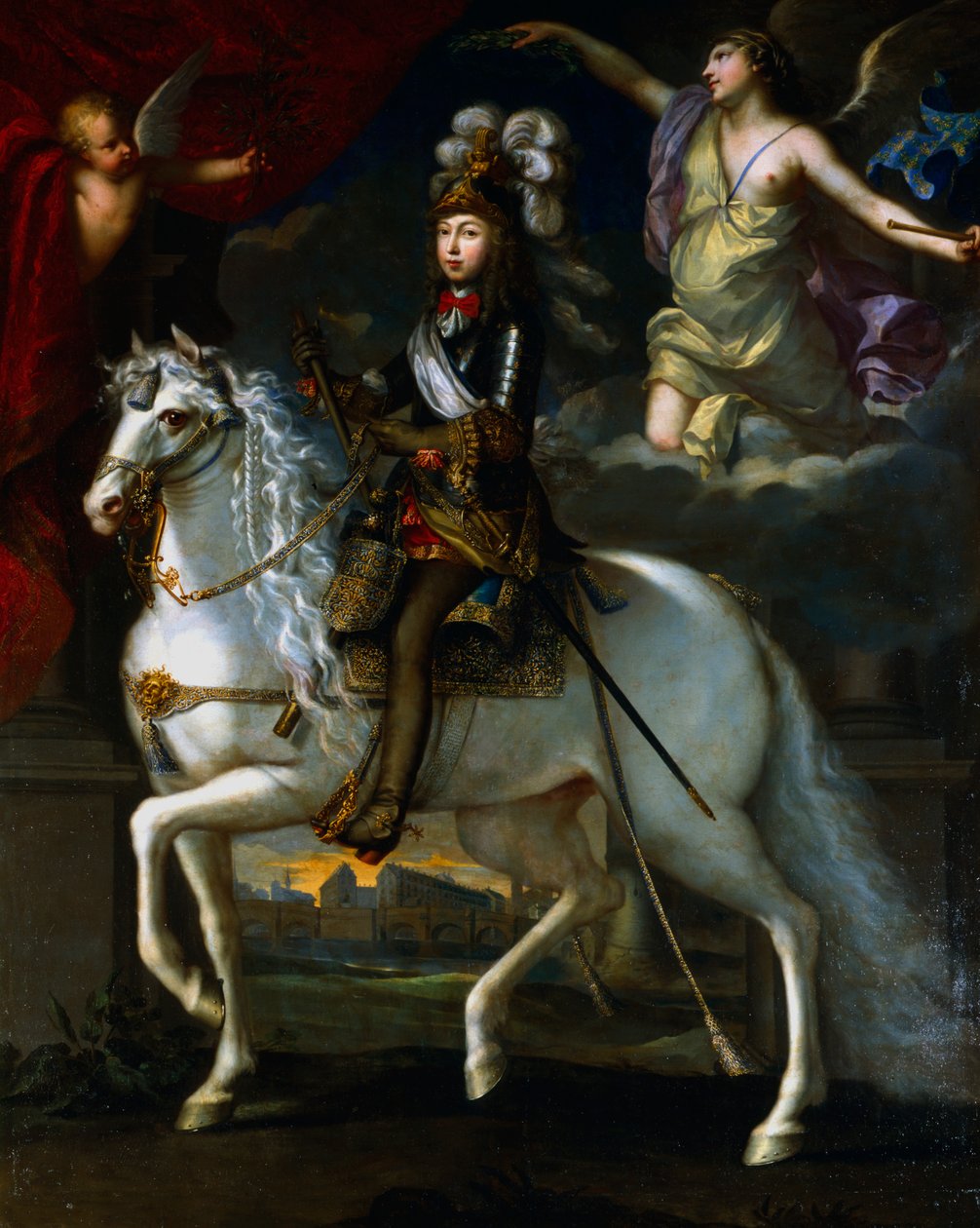 Ludvig XIV, kung av Frankrike, 1648 av Simon Vouet