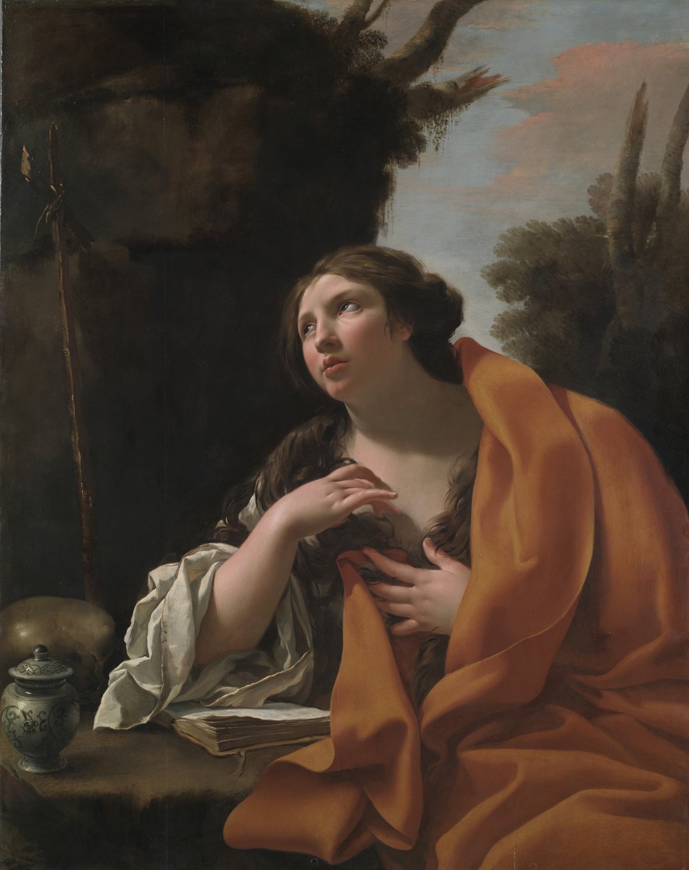 Sankta Maria Magdalena, ca 1630 av Simon Vouet