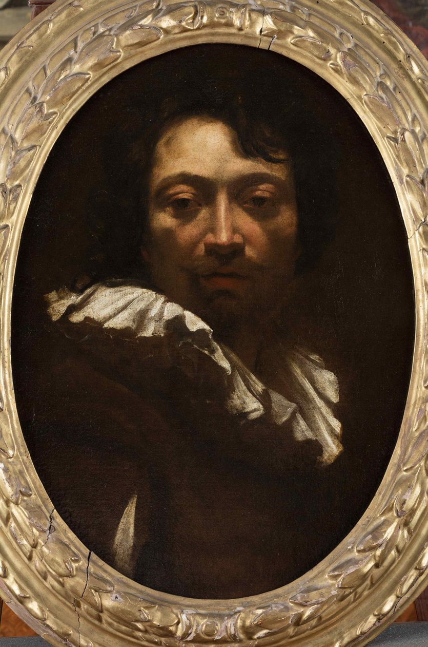 Självporträtt. av Simon Vouet