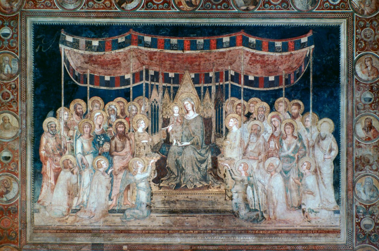 Sorg, 1315 av Simone Martini