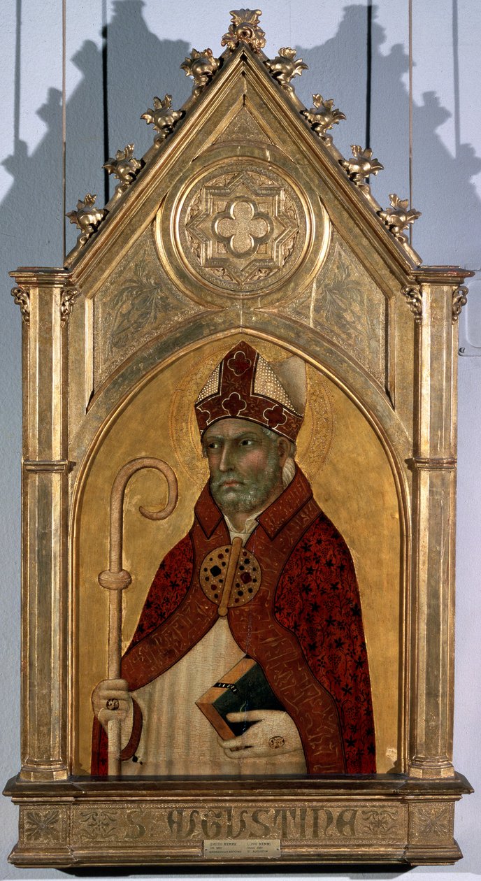 Saint Augustine, 1320-talet. av Simone Martini