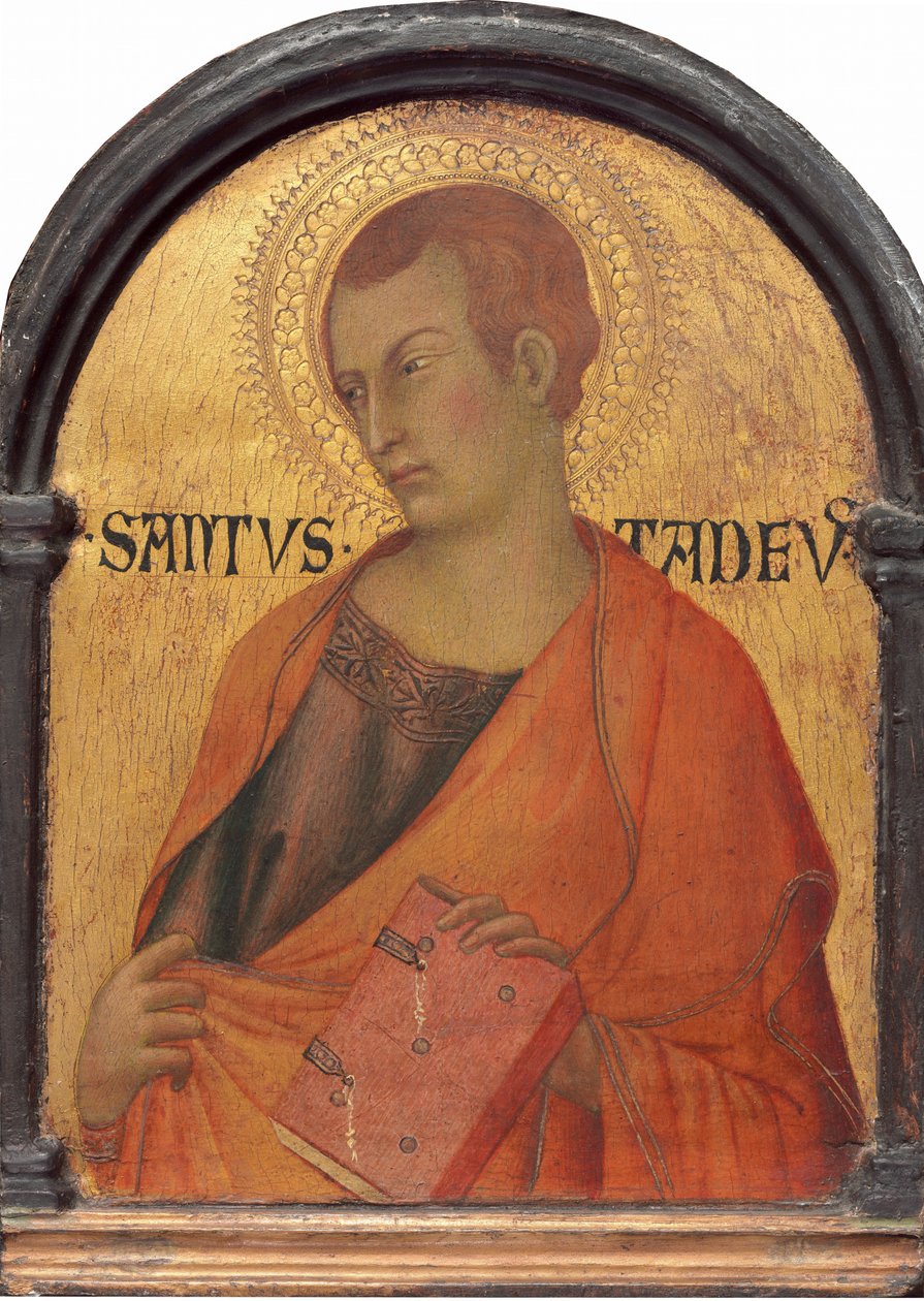 Sankt Judas Thaddeus, ca. 13151320. av Simone Martini