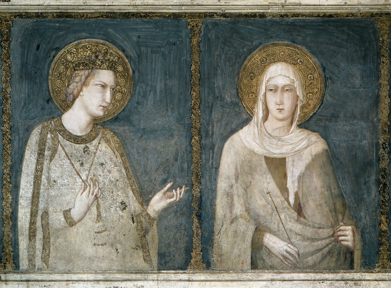 St. Elizabeth av Ungern (eller Thüringen av Simone Martini