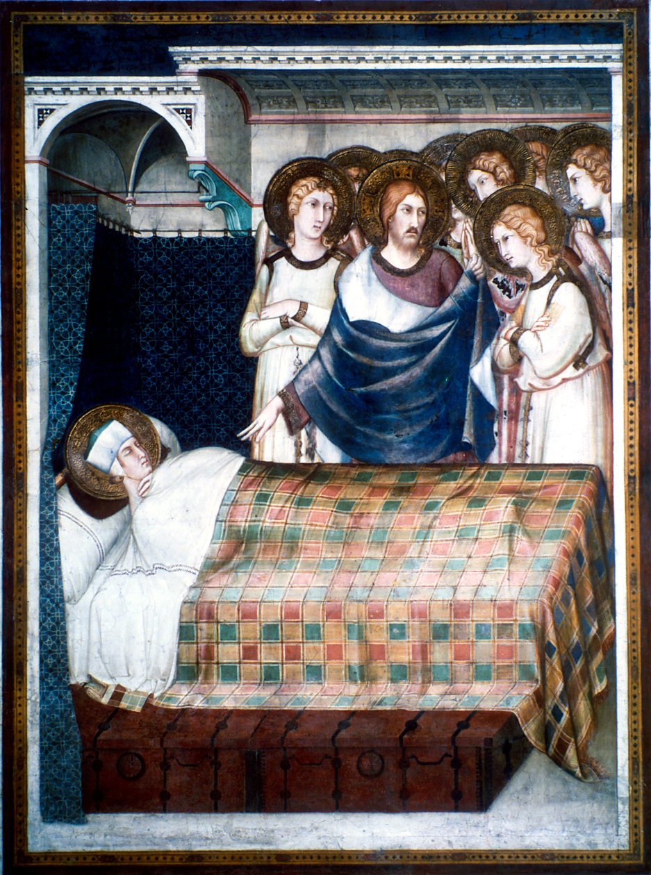 St Martins Dream, 1300-talet. av Simone Martini