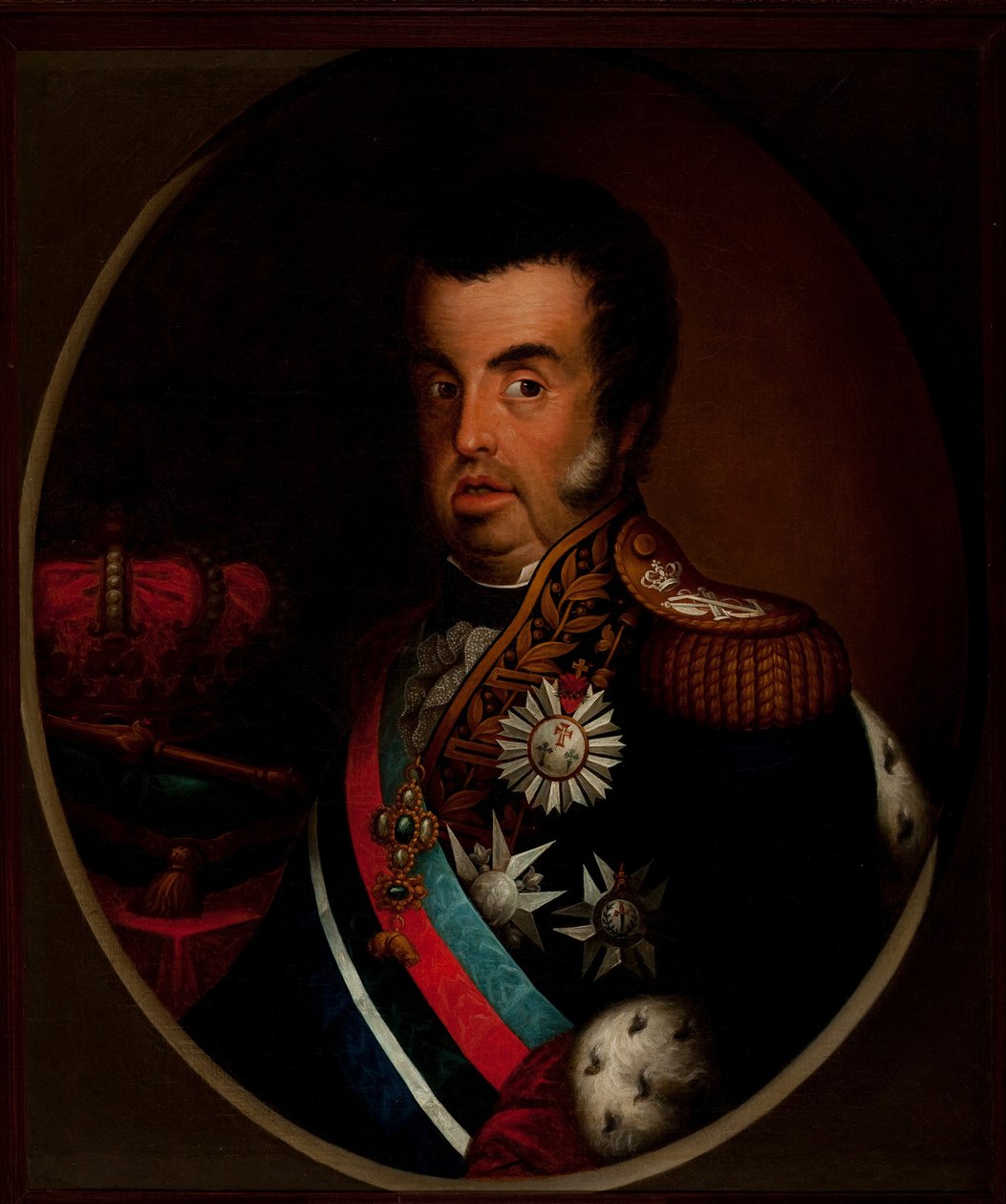 Portrait of Dom Joao VI (ca. 1820) av Simplicio Rodrigues de Sa