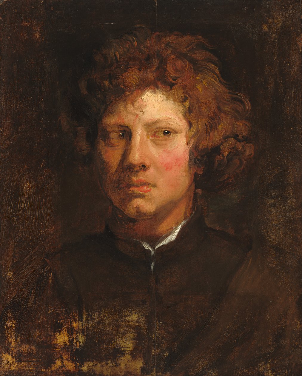 Chef för en ung man av Sir Anthony van Dyck