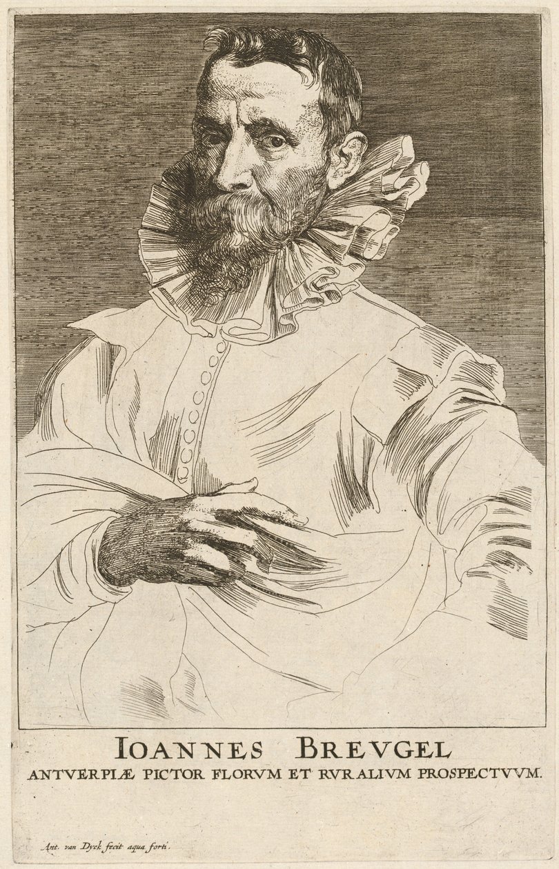 Jan Bruegel den äldre av Sir Anthony van Dyck