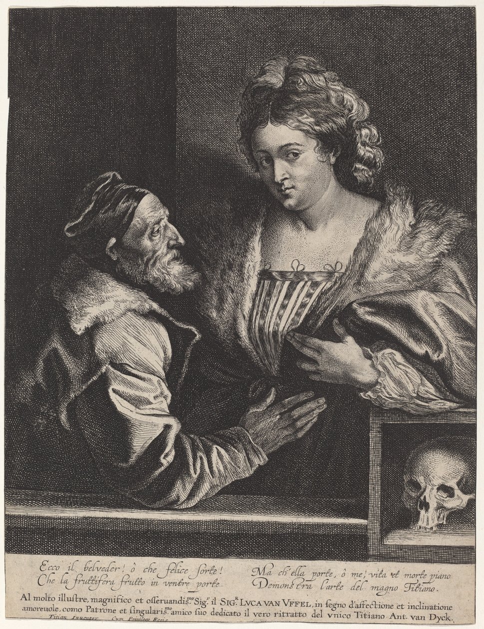 Tizians älskarinna av Sir Anthony van Dyck