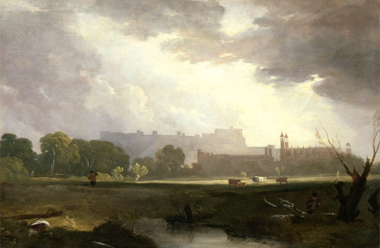 Windsor från Eton av Sir Augustus Wall Callcott