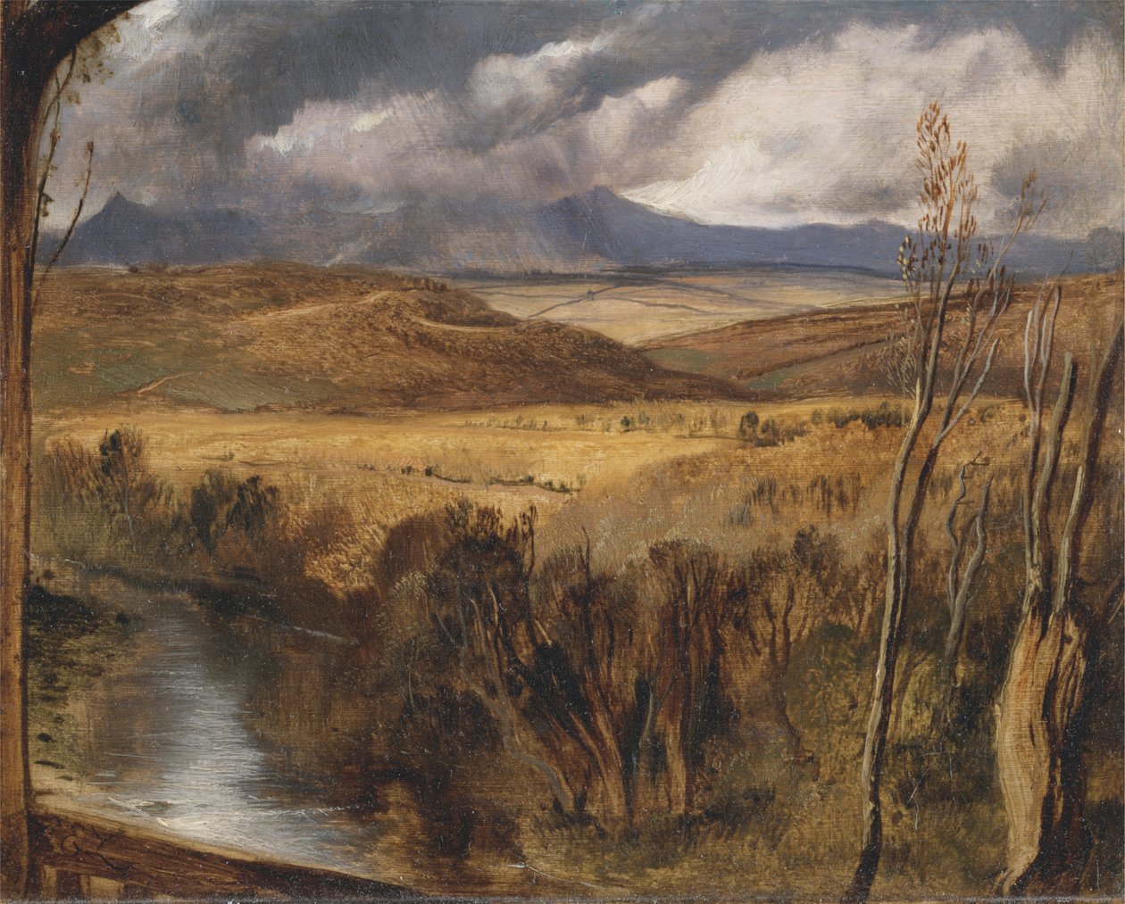 Ett höglandslandskap av Sir Edwin Henry Landseer