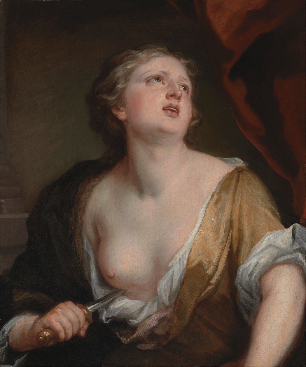 Lucretia av Sir Godfrey Kneller