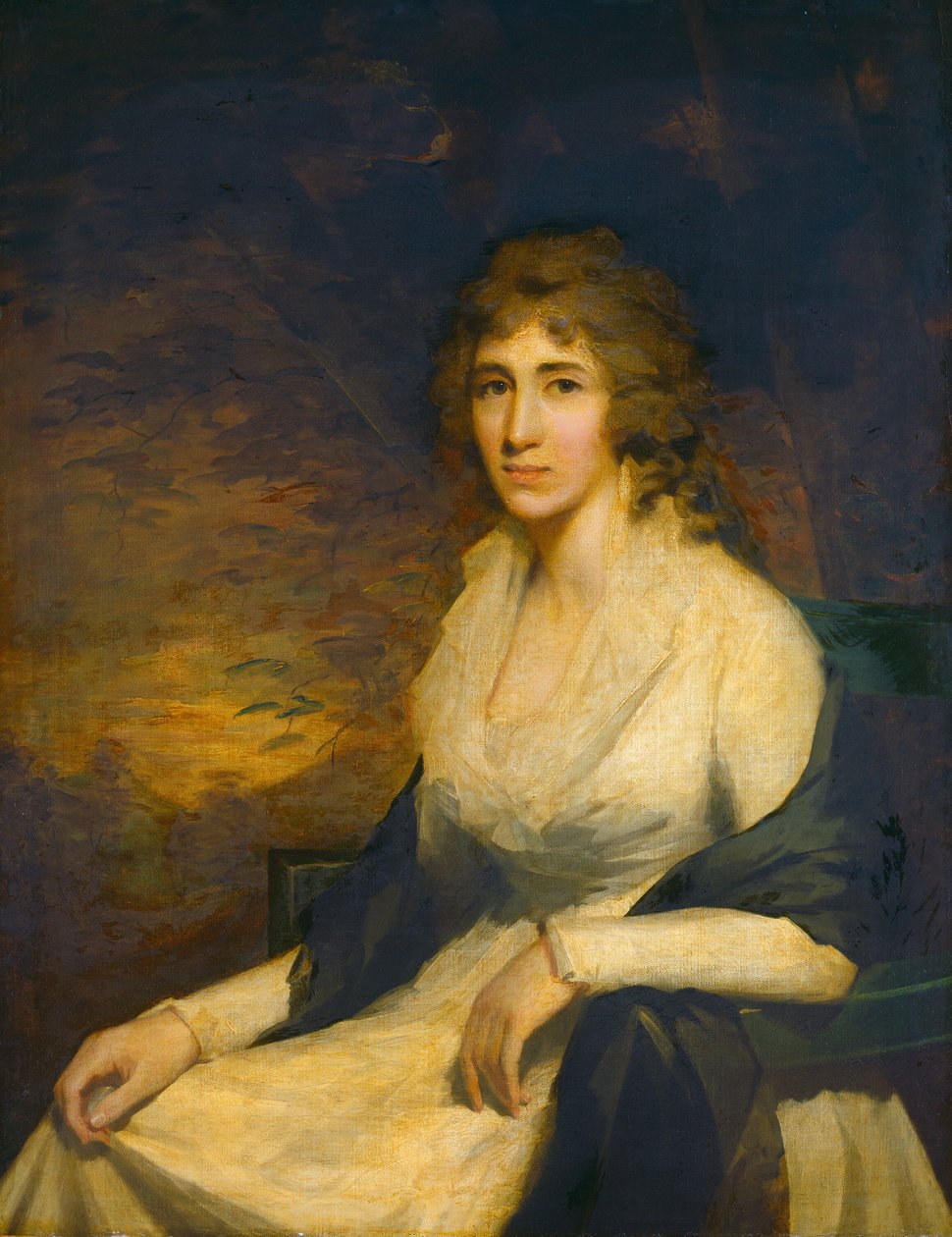 Mrs George Hill av Sir Henry Raeburn