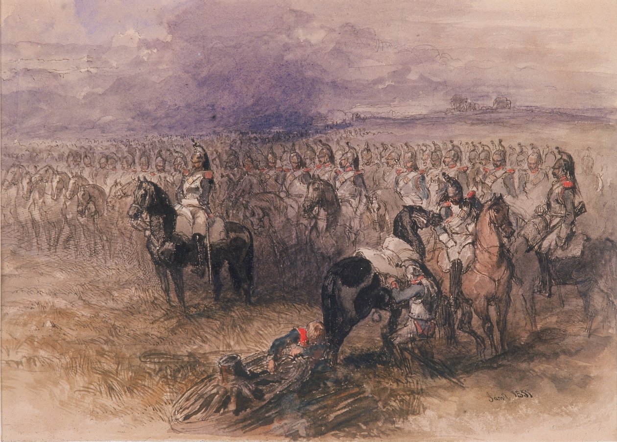 Franskt kavalleri, 1851 av Sir John Gilbert